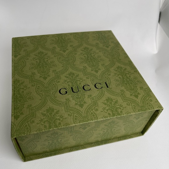 Gucci Double G Buckle GG Supreme Canvas & Leather Belt Brown - Picture 5 of 6